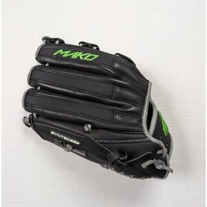 Easton Mako Little League World Series 2015 Baseball Glove Black Green 12.5"